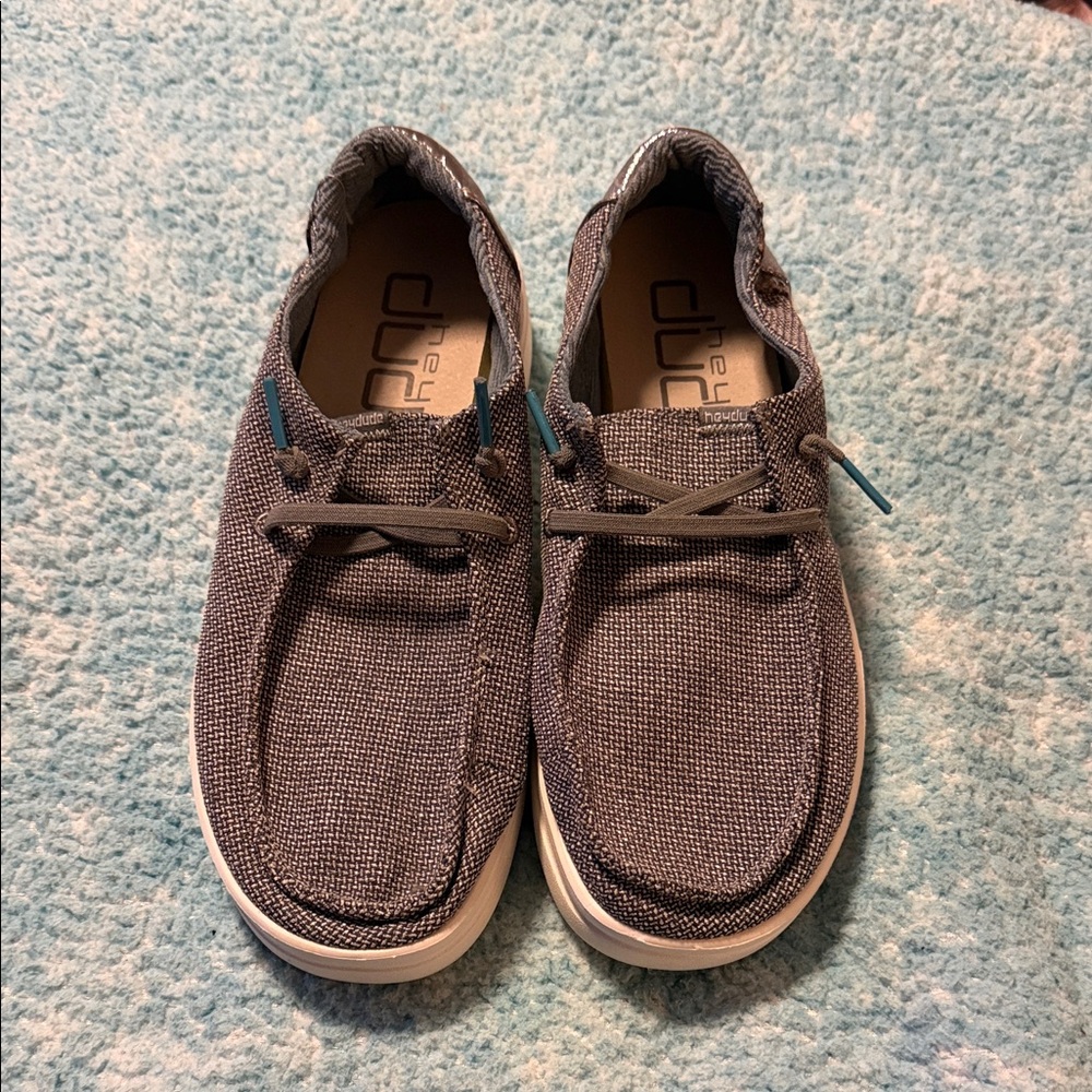 Hey Dude Charcoal Slip-On Shoes